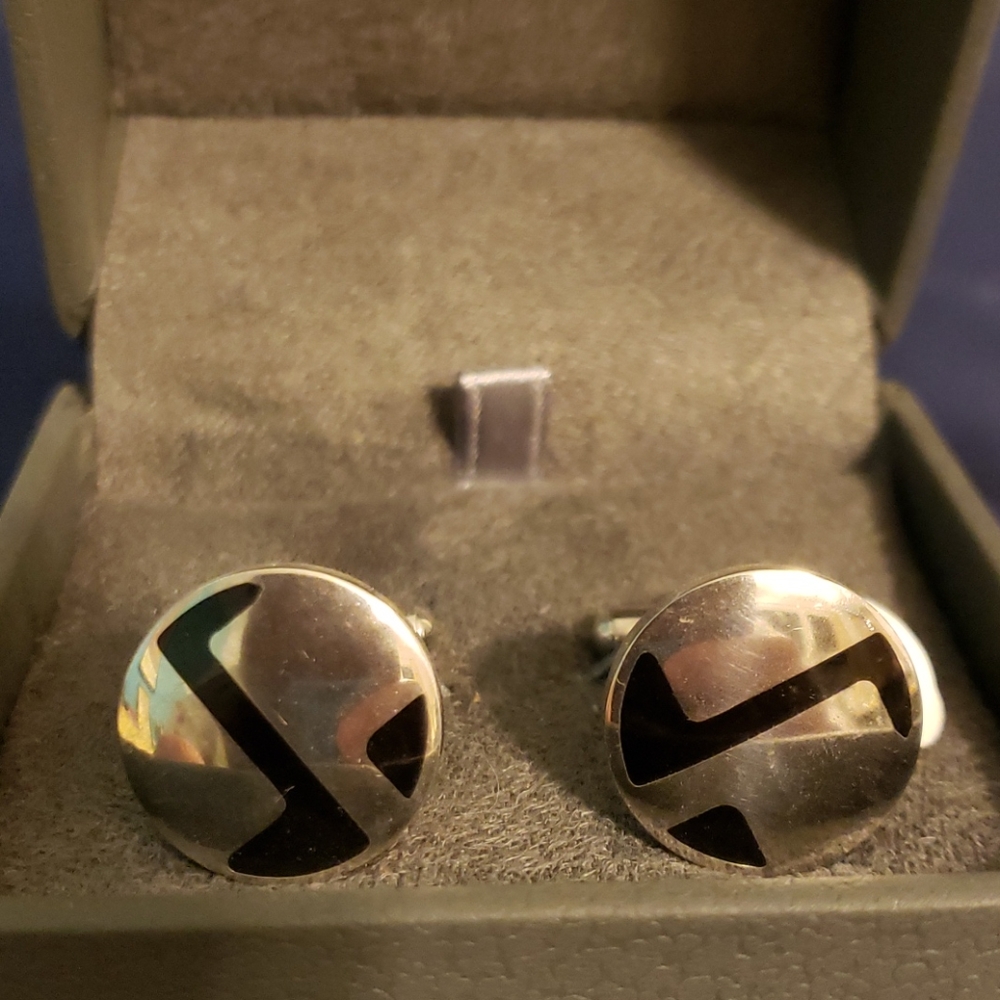 Stainless steel cufflinks